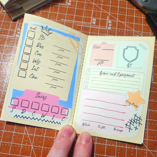 Tiny Character Sheet