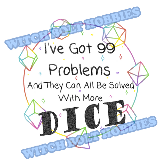 "99 Problems" Holo Sticker